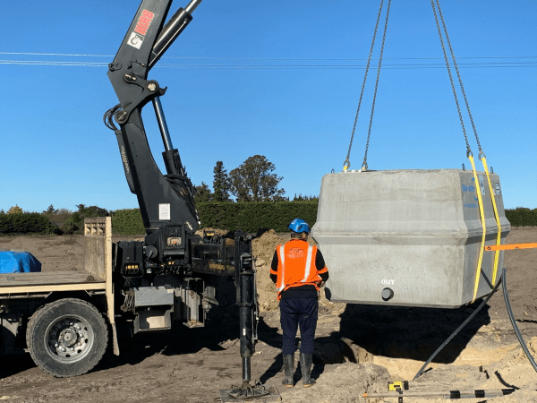 Tank Delivery Leithfield X-Perco Install
